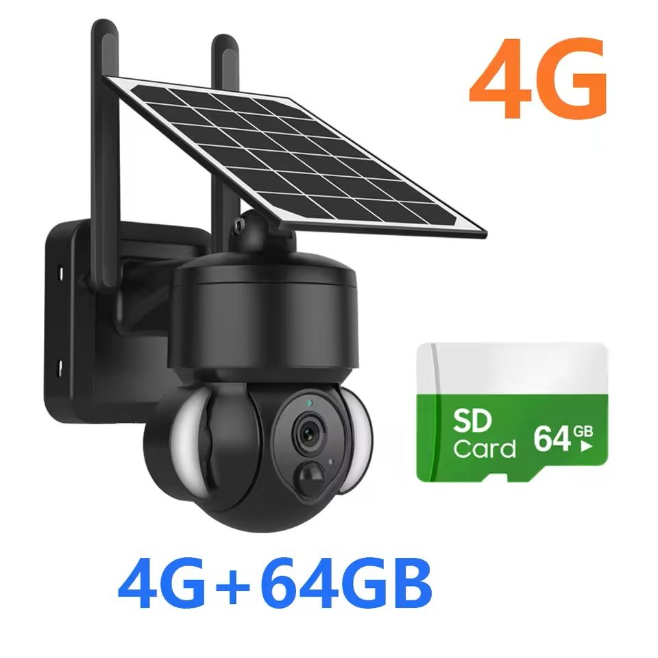 Outdoor Solar Powered Security Camera With Night Vision And Storage Options 11