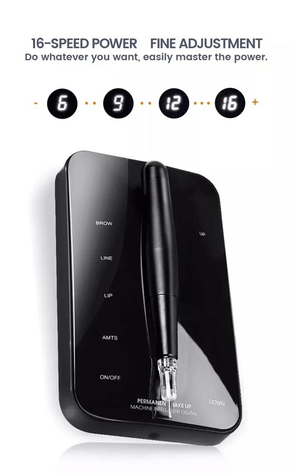 ProLine Rotary PMU Tattoo Pen For Eyebrow Lip And Microblading 3