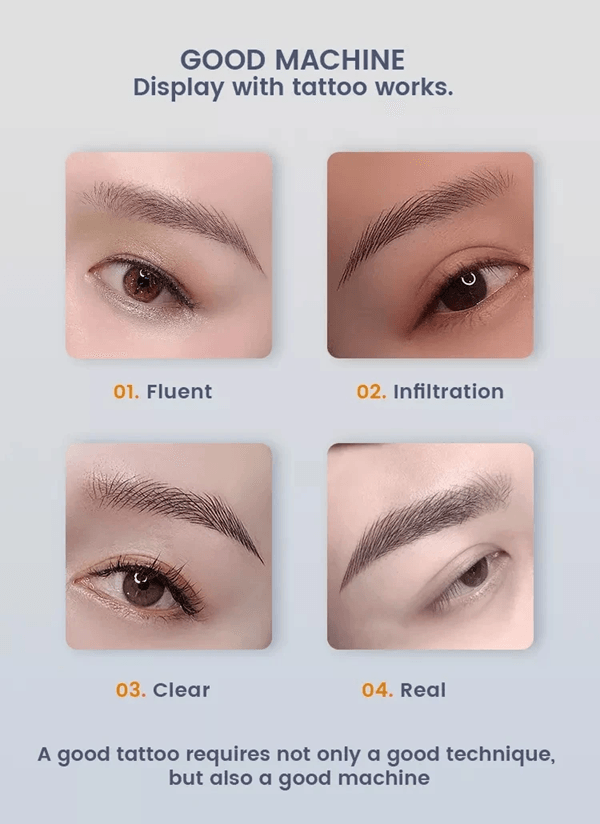 ProLine Rotary PMU Tattoo Pen For Eyebrow Lip And Microblading 4