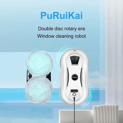 Smart Window Cleaning Robot with Auto Spray and Remote Control for Glass Surfaces