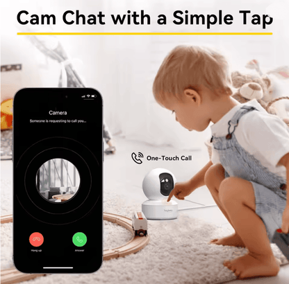 BoyKeep 3MP Smart Indoor Security Camera With Auto Tracking And 5G WiFi For Baby And Home Monitorin 2