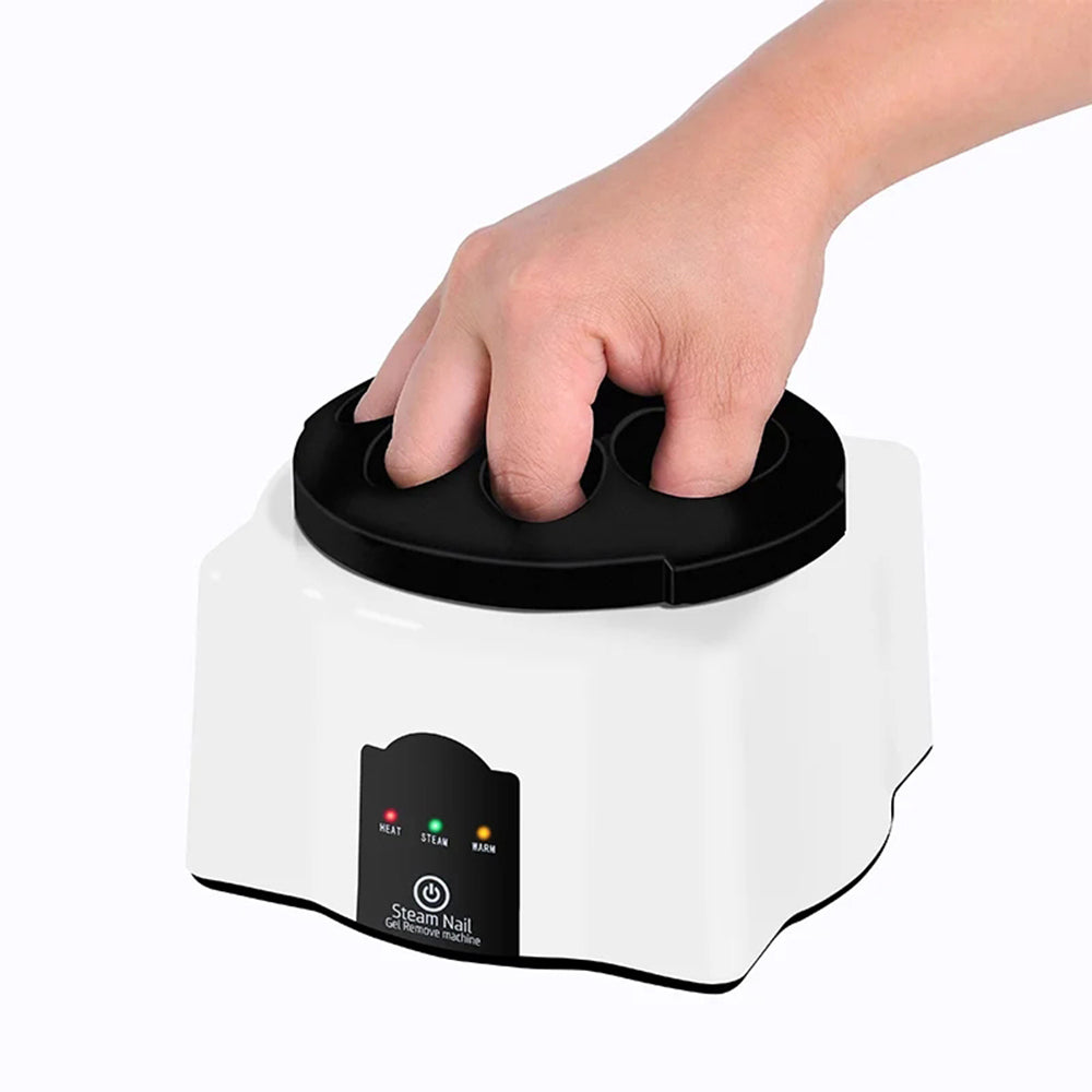 Steam Gel Nail Polish Remover Gel, Polishing Remover Electric Nail Enhancement Tool, Ideal for Nail Salons & Home Use