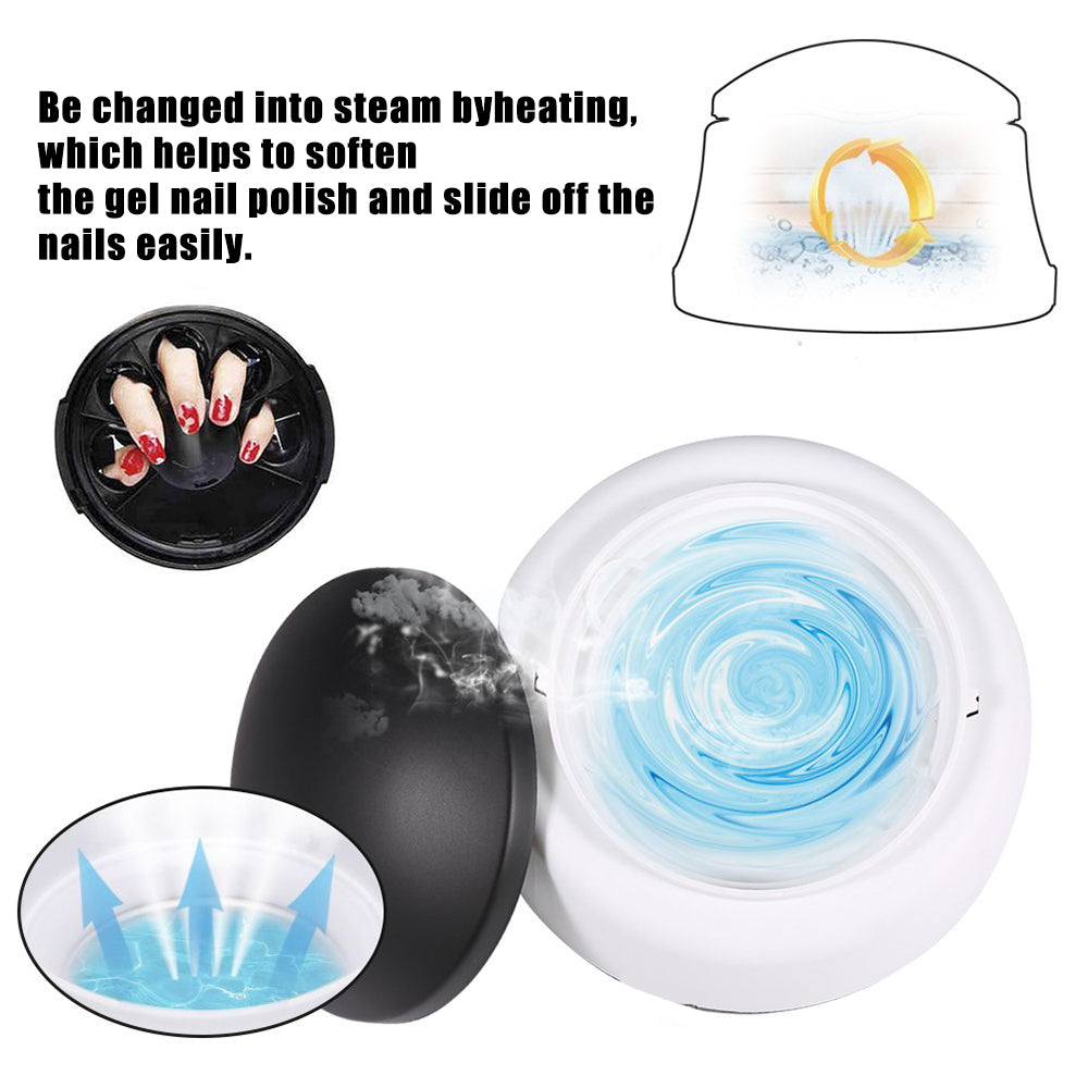Steam Gel Nail Polish Remover Gel Polishing Remover Electric Nail Enhancement Tool Ideal For Nail S 1
