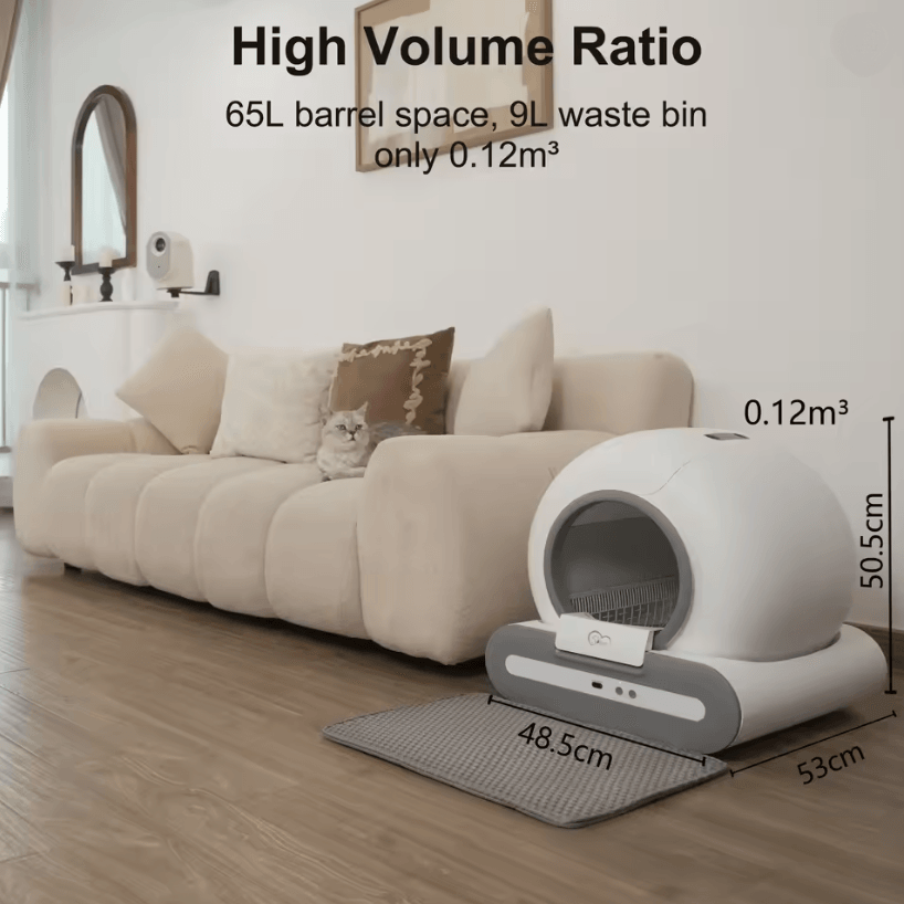 DOEL SmartFlow SelfCleaning Cat Litter Box With App Control 1