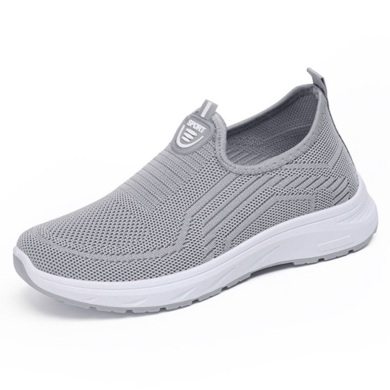 Women Sneaker Loafers Slip On Breathable Tennis Flats – Designer Barefoot Sports Shoes for Ladies Walking & Casual Wear