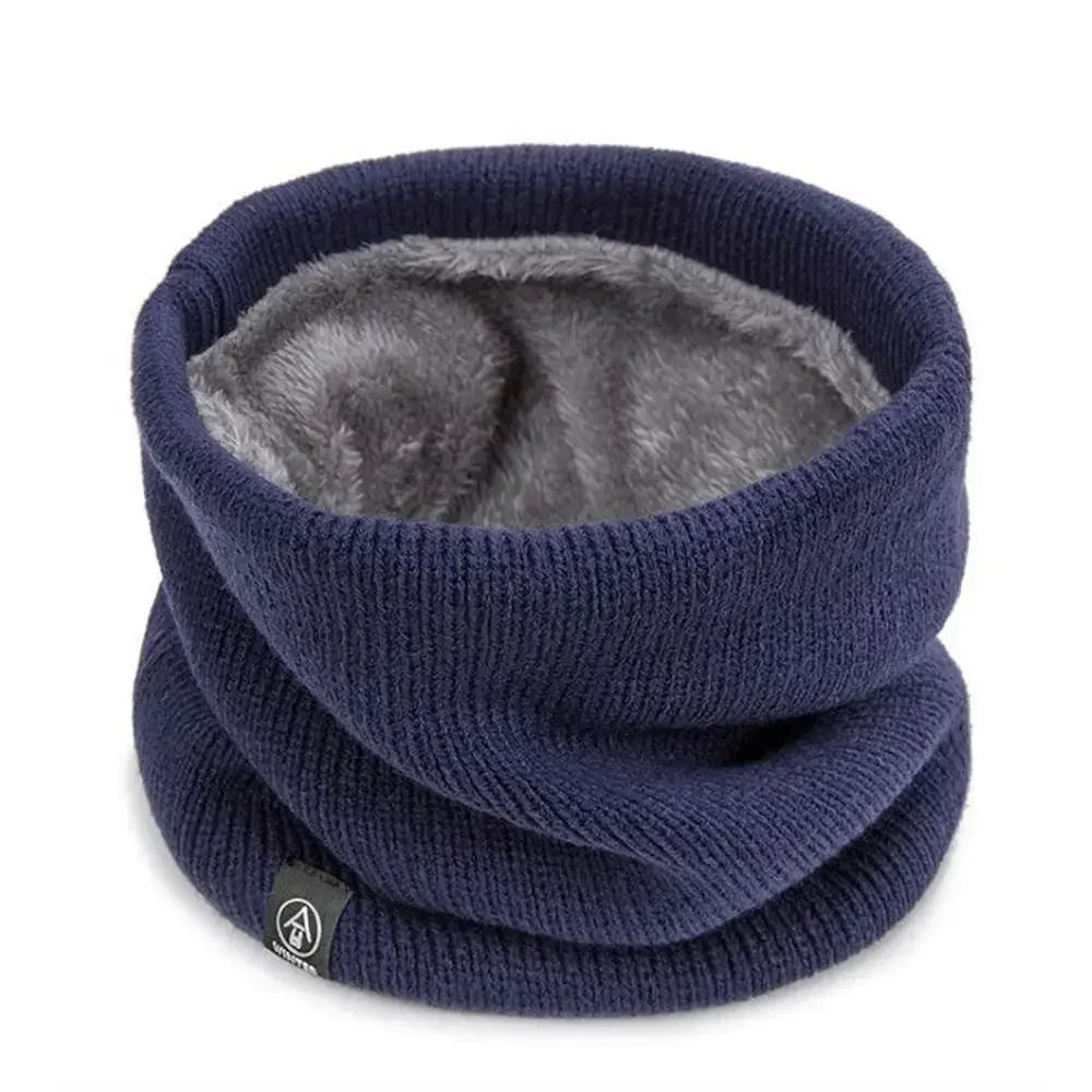 Winter Neck Warmer Scarf for Women Men, Soft Knitted Face Cover for Hiking, Running, Skating & Cold Weather Sports