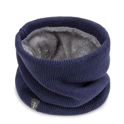Winter Neck Warmer Scarf for Women Men, Soft Knitted Face Cover for Hiking, Running, Skating & Cold Weather Sports