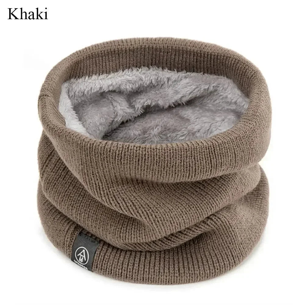Winter Neck Warmer Scarf for Women Men, Soft Knitted Face Cover for Hiking, Running, Skating & Cold Weather Sports