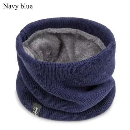 Winter Neck Warmer Scarf for Women Men, Soft Knitted Face Cover for Hiking, Running, Skating & Cold Weather Sports