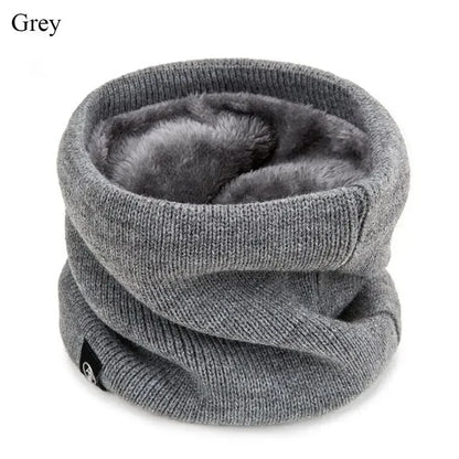 Winter Neck Warmer Scarf for Women Men, Soft Knitted Face Cover for Hiking, Running, Skating & Cold Weather Sports