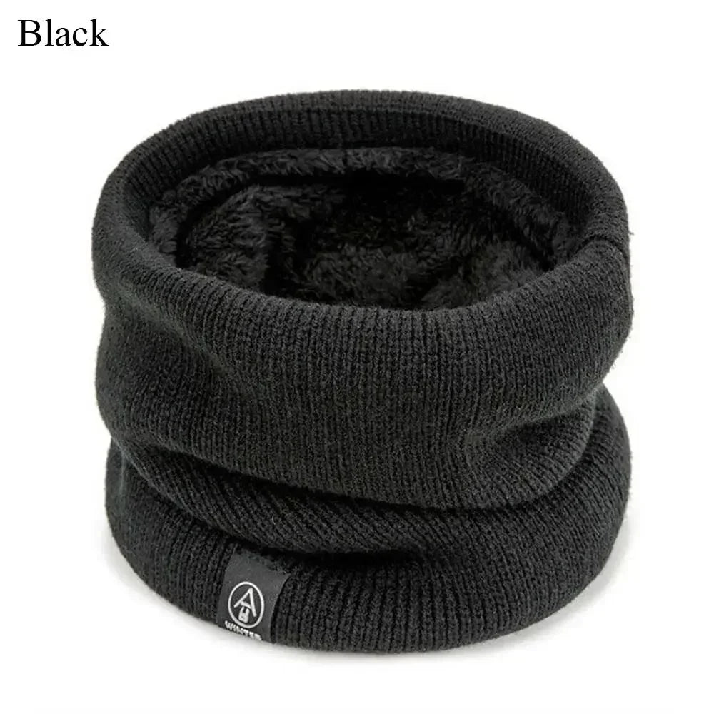 Winter Neck Warmer Scarf for Women Men, Soft Knitted Face Cover for Hiking, Running, Skating & Cold Weather Sports