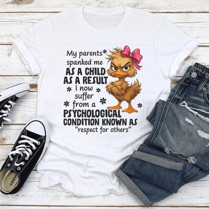 My Parents Spanked Me As A Child Tee 2
