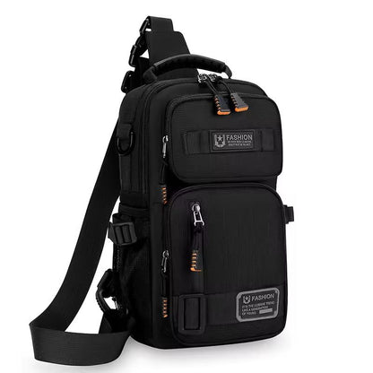 Mens Oxford Chest Crossbody Waist Bag 8