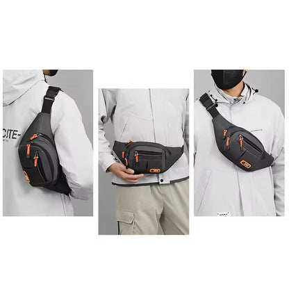 Waterproof Oxford Mobile Waist Bag With Large Capacity 1