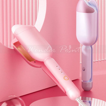 36mm Ceramic Hair Waver  Long Lasting Electric Curling Iron For Soft Beach Waves And Volume 7