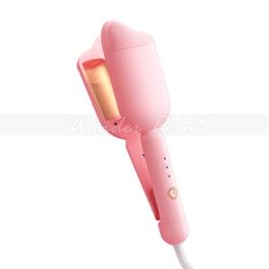36mm Ceramic Hair Waver  Long Lasting Electric Curling Iron For Soft Beach Waves And Volume 8