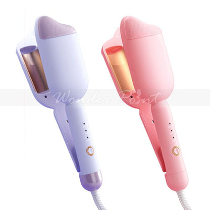 36mm Ceramic Hair Waver  Long Lasting Electric Curling Iron For Soft Beach Waves And Volume 9
