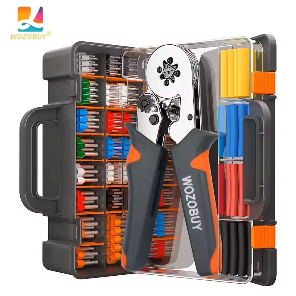 Mini Electrical Wire Crimping Tool with Ferrule Sleeves