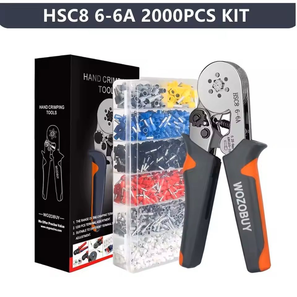 Mini Electrical Wire Crimping Tool With Ferrule Sleeves 13