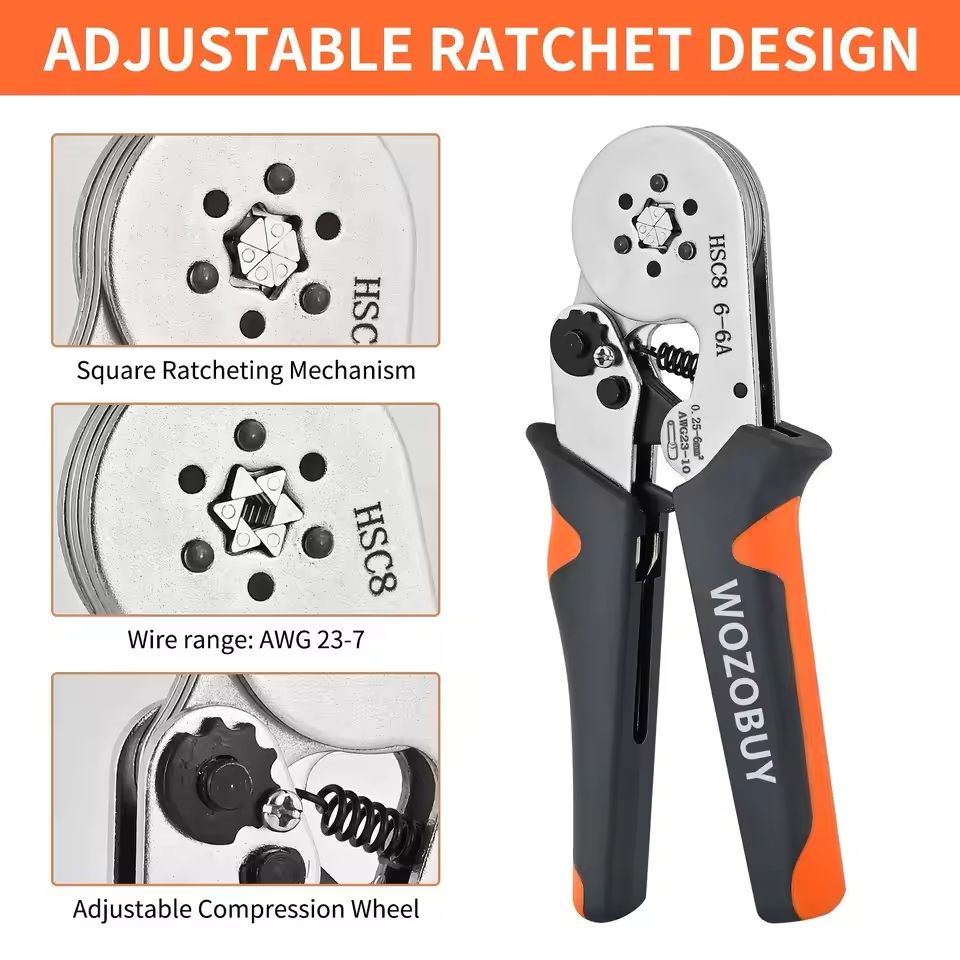 Mini Electrical Wire Crimping Tool With Ferrule Sleeves 2