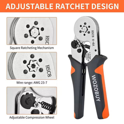 Mini Electrical Wire Crimping Tool With Ferrule Sleeves 2