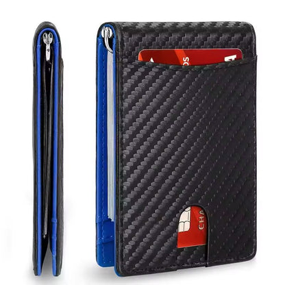 Slim Synthetic Leather Smart Wallet With RFID Blocking 11