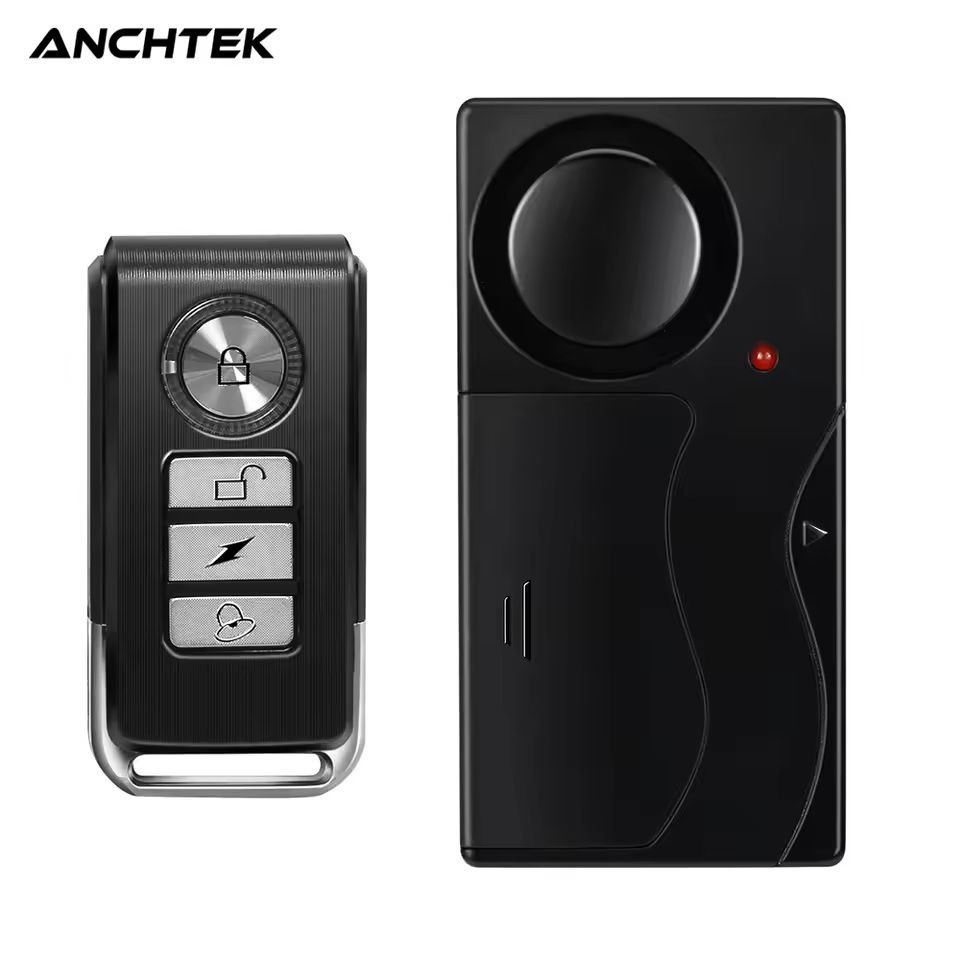 Wireless Vibration Alarm with Remote Control for Bike and Vehicle Security