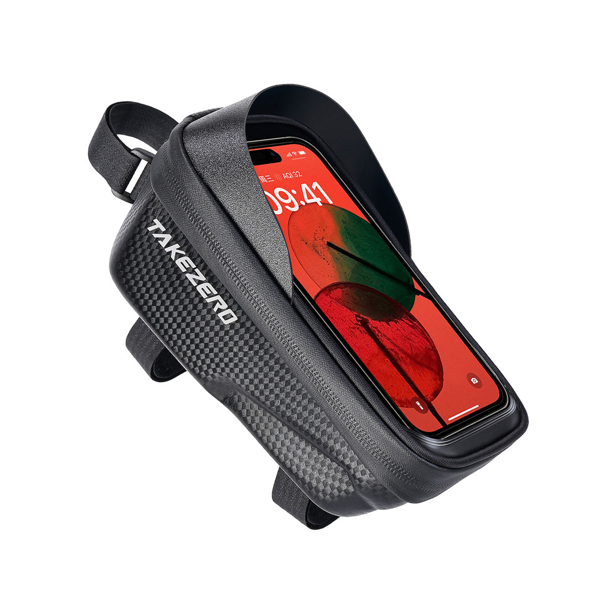 Mountain Bicycle Bag Hard Shell EVA Front Frame Bag for Road Bikes, Mobile Phone Handlebar Pouch Cycling Equipment