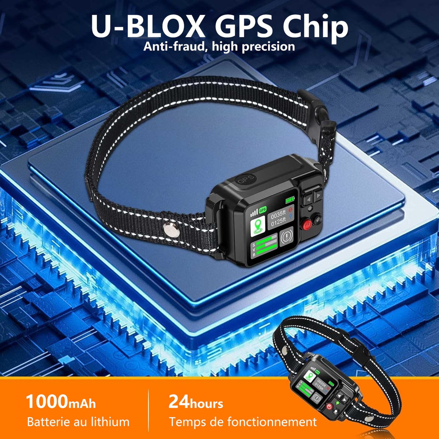 GPS Wireless Dog Fencing System Electric Dog Fence With GPS Electric Satellite Technology Electric