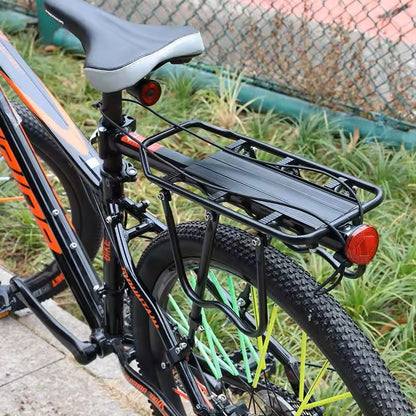 Quick Release Mountain Bike Rear Carrier With Reflective Plate 1