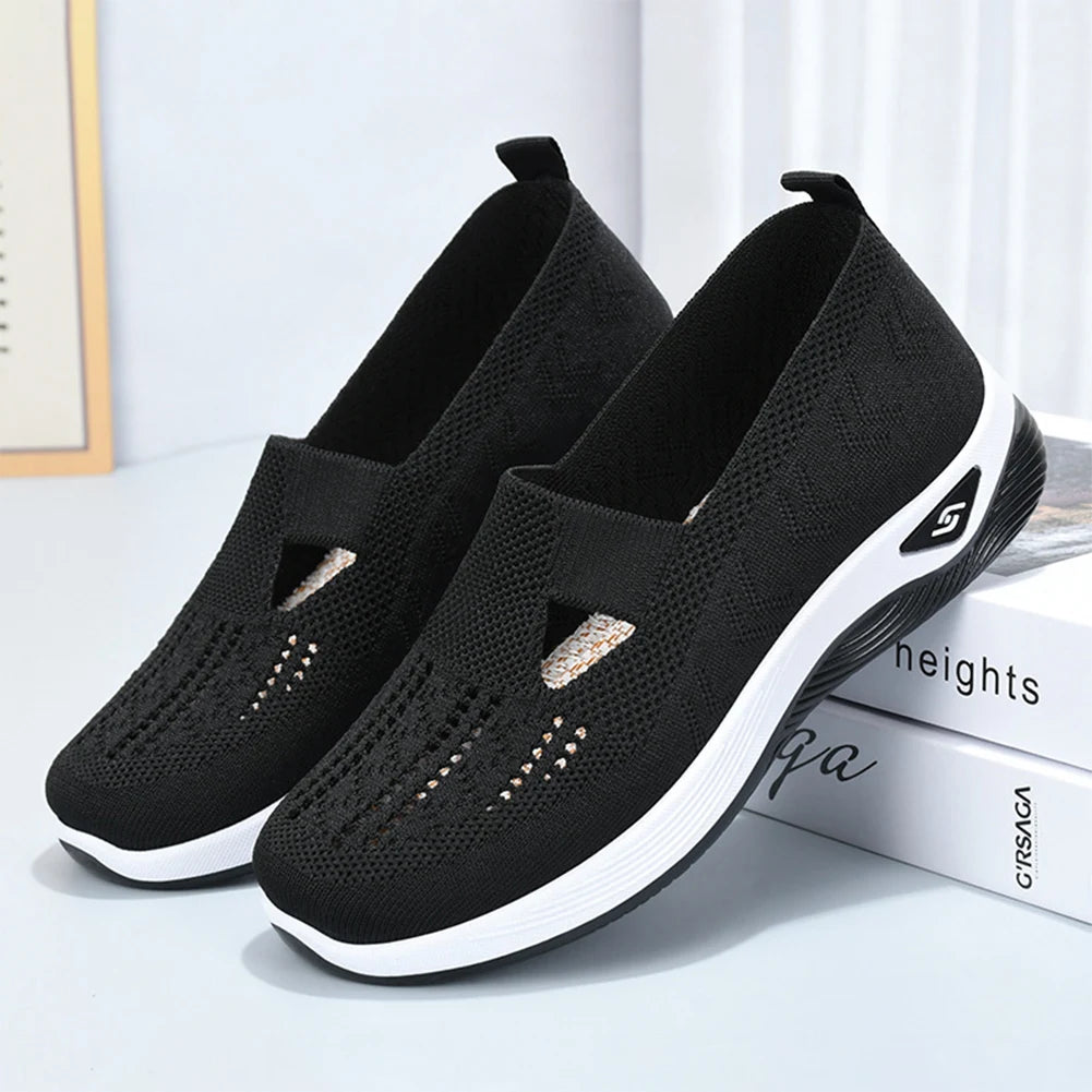 Breathable Barefoot Shoes for Women, Comfortable Orthopedic Walking Sneakers with Arch Support & Non Slip Lightweight