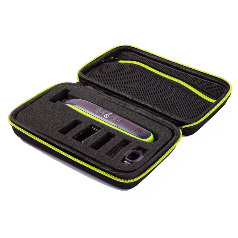 Portable EVA Hard Case for Philips OneBlade, Travel Protective Storage Bag for Electric Shaver & Accessories