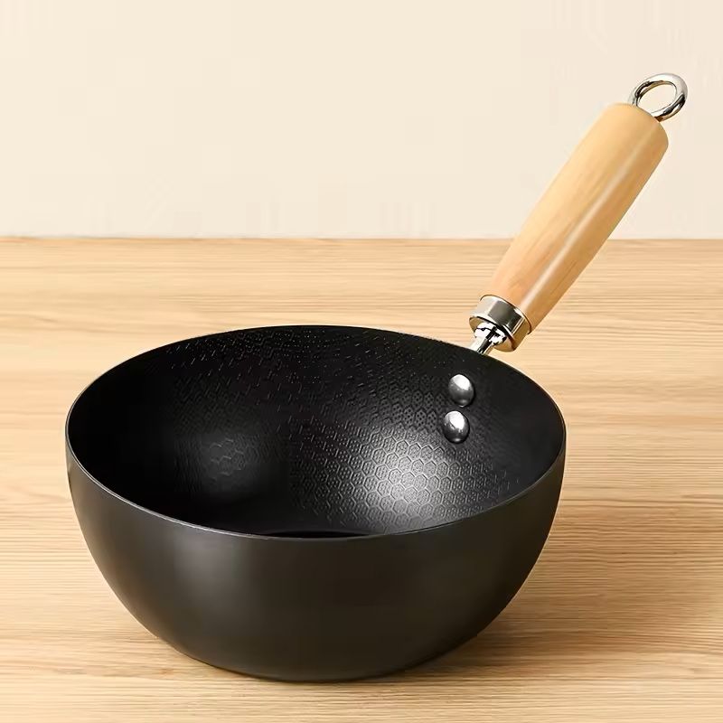 Mini Non-Stick Iron Frying Pan for Omelettes and Sauces