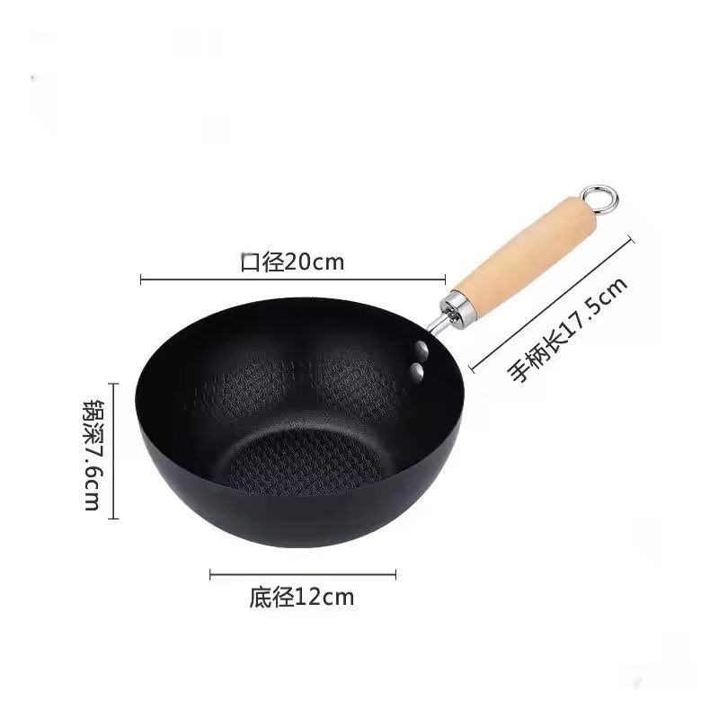 Mini NonStick Iron Frying Pan For Omelettes And Sauces 6