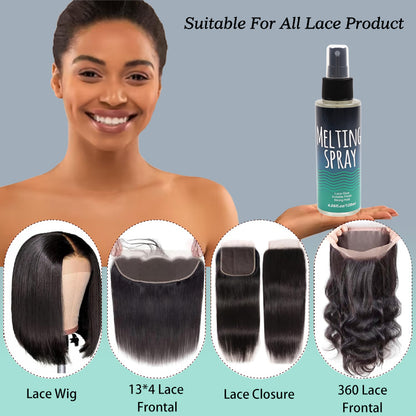 120Ml Lace Melting Spray For Wigs Seamless Wig Glue Spray  Invisible Lace Adhesive Strong Hold Lace 4