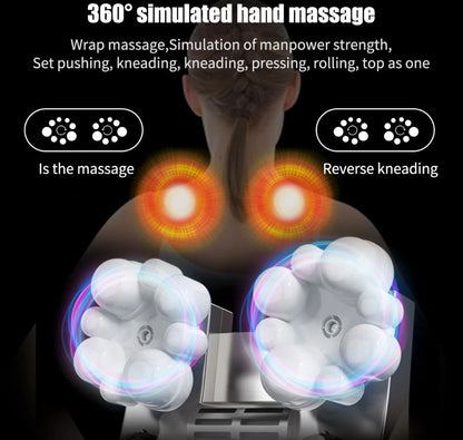 Heated Neck And Shoulder Massager With Adjustable Compression  DeepKneading Relief 3