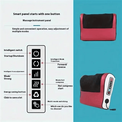 Heated Neck And Shoulder Massager With Adjustable Compression  DeepKneading Relief 4