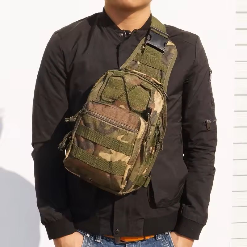 Tactical Sling Backpack Waterproof Outdoor Daypack 13