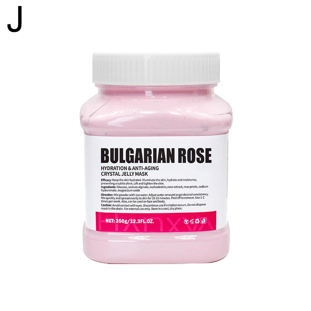 Hydrated Nourished Jelly Mask for Facial Professional Rose Smooth Skin Care Powder Peel Off Gel Mask