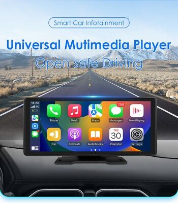 1026 Wireless CarPlay  Android Auto Mirror Screen With Bluetooth And USB Multimedia Playback 3
