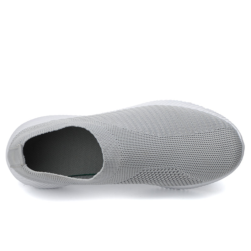 Women Vulcanized Shoes Slip On Sneakers, High Quality Loafers Flats for Walking, Plus Size 42 Casual Comfort Shoes