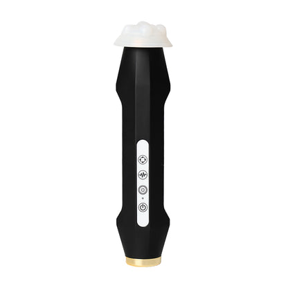 Portable CO2 Oxygen Bubble Pen, Rechargeable Facial Cleansing & Anti-Aging Skin Care Device with Balance Serum Input