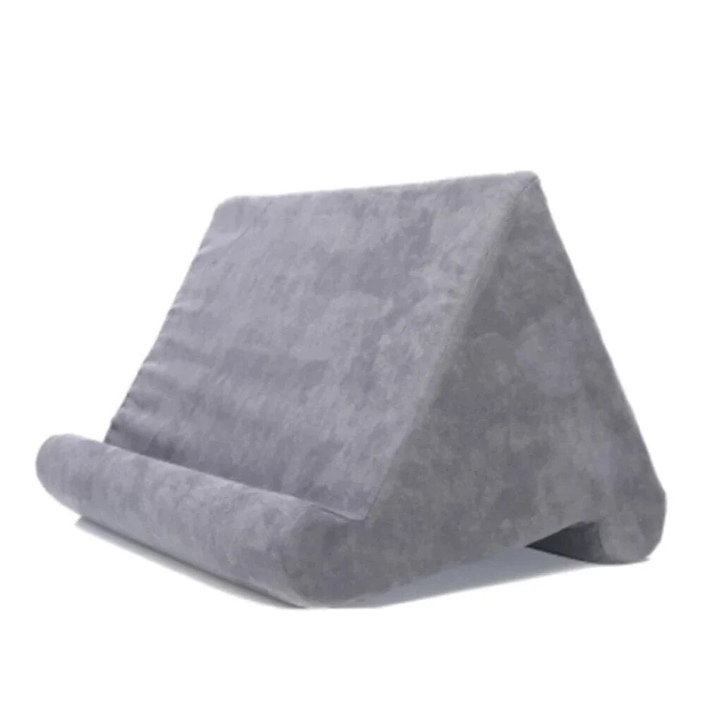 Tablet Stand Multifunction Sponge Pillow for iPad, Samsung, Huawei Tab, Bed Mount Book Holder for Reading & Watching
