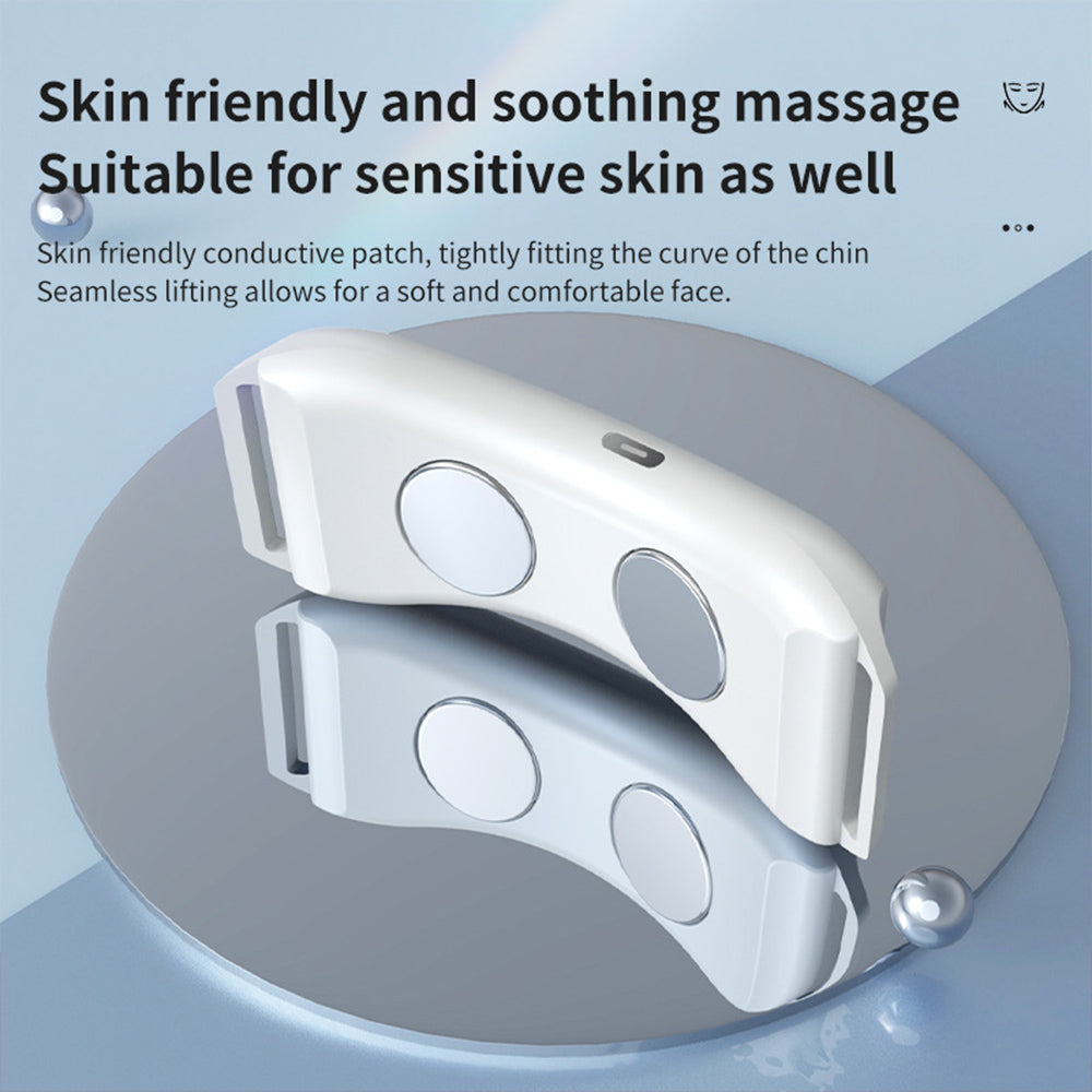 EMS Face Lifting Massager Anti Wrinkle Firming Device, Microcurrent V-Face Lift Double Chin Remover for Skin Care & Face