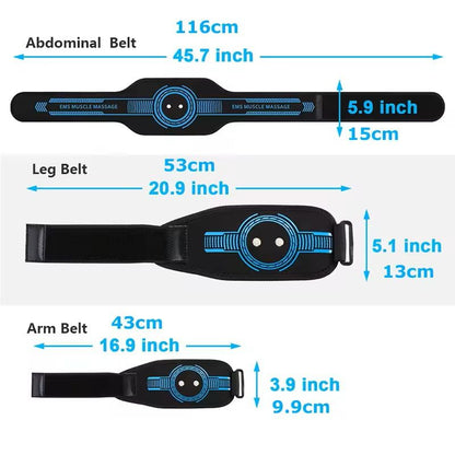 Smart EMS Muscle Stimulator Abdominal Toning Belt 2
