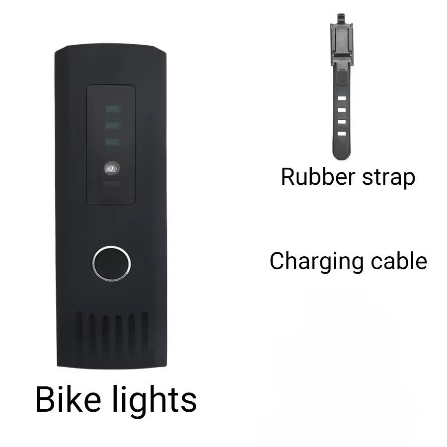 USB Rechargeable LED Bicycle Front And Rear Light Set 6