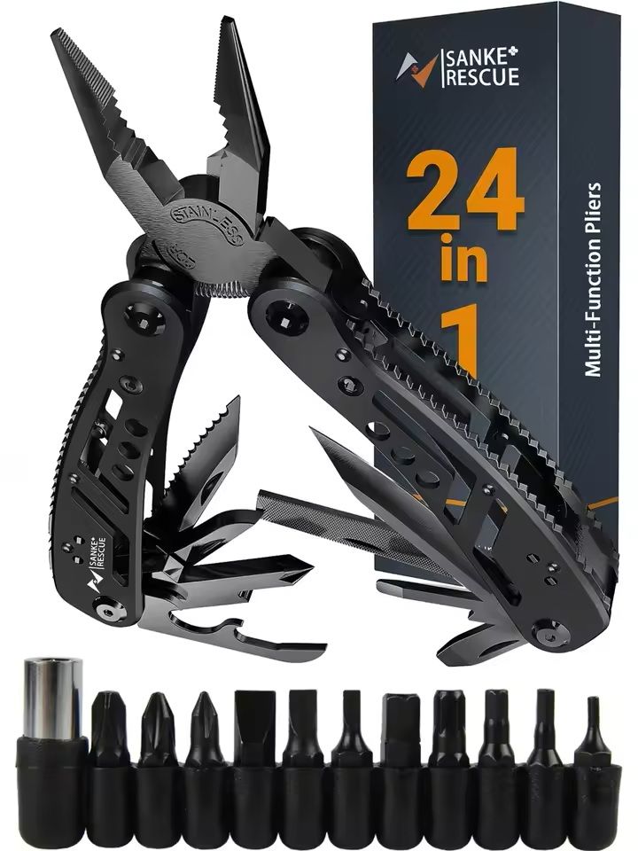 24 In 1 Multitool Pliers Survival And Camping Tool 6