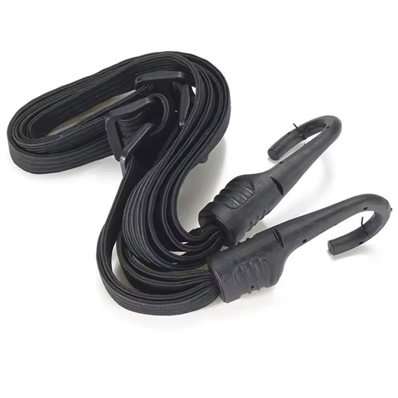 Universal 236 Inch Motorcycle Luggage Strap Elastic Buckle Net 3