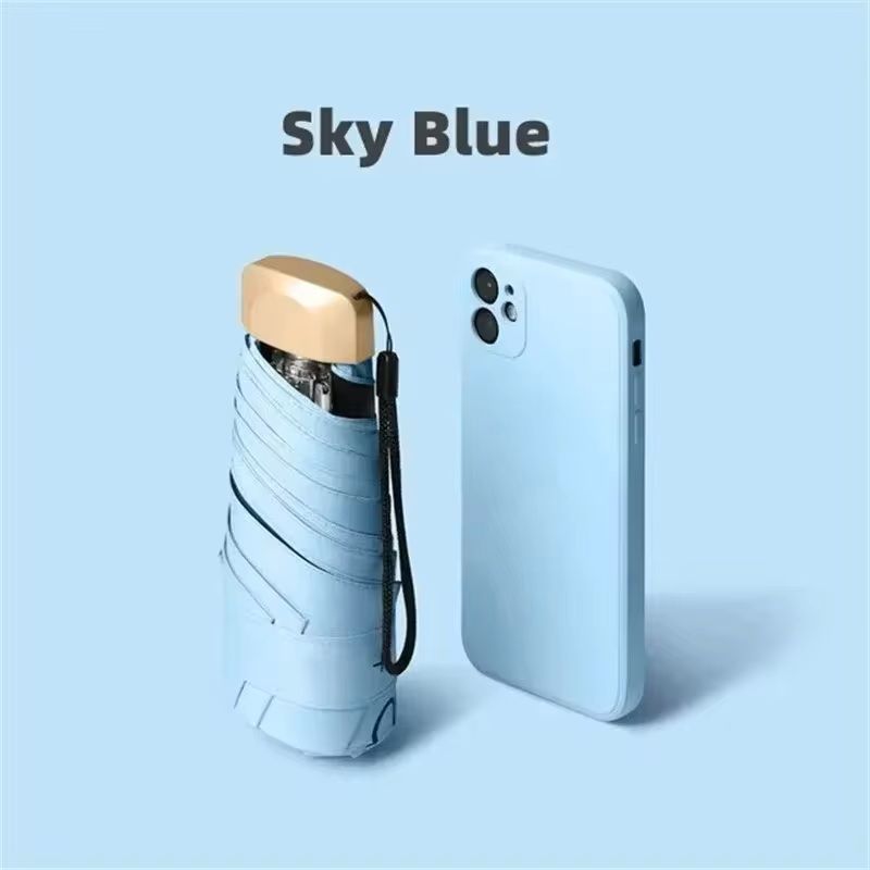 Off Mini Sun Umbrella Pocket Rain Umbrella 5
