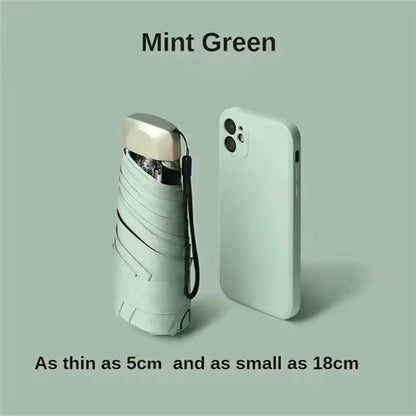 Off Mini Sun Umbrella Pocket Rain Umbrella 6